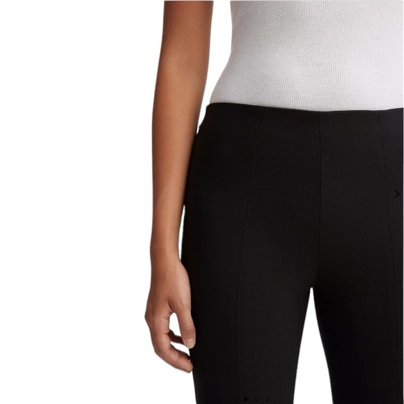 Vince Camuto Stitch Front Seam Ponte Legging Pant. Black Size Large #1318 - Picture 4 of 10